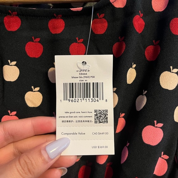 Kate Spade orchard midi dress with a puff sleeve 🍎 - Picture 8 of 9